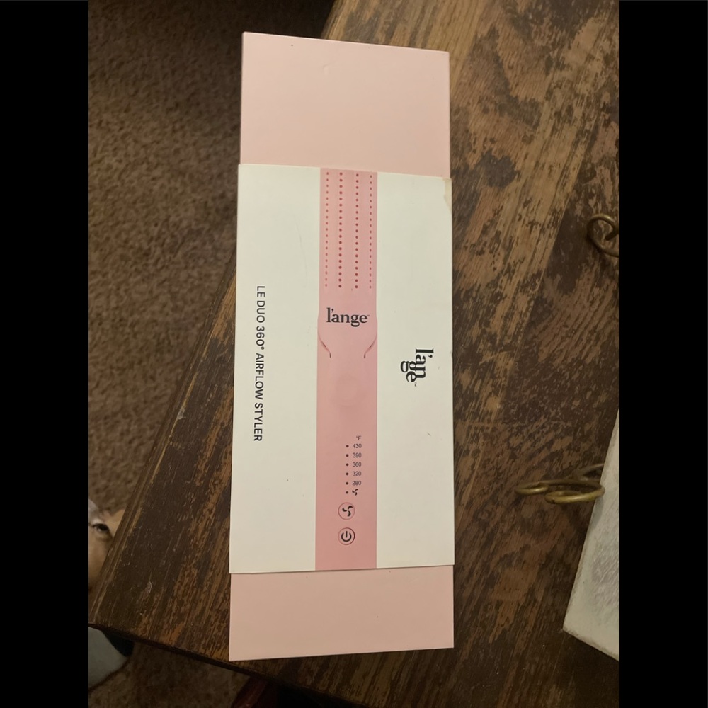 Lange LeDuo hair straightening/curling iron